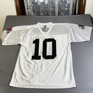 NFL Brady Quinn Cleveland Browns Jersey Mens XL White V-Neck Sportswear Football